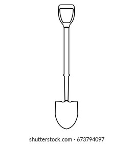 Shovel icon .
