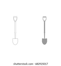 Shovel icon .