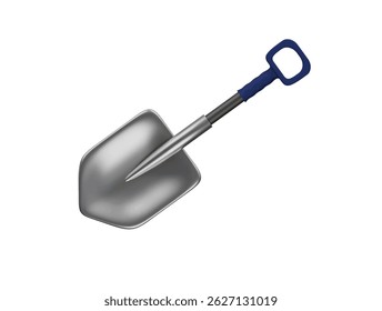  shovel icon 3d illustration render