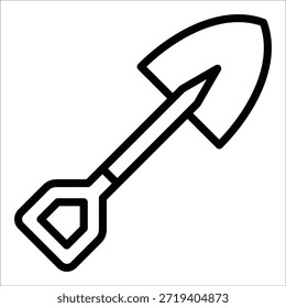 Elemento De Ícone De Pá Para Design