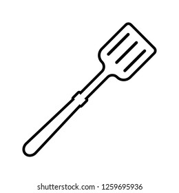 shovel icon. Element of kitchen tools for mobile concept and web apps icon. Thin line icon for website design and development, app development