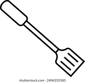 shovel icon. Element of kitchen tools for mobile concept and web apps icon. Thin line icon for website design and development, app development
