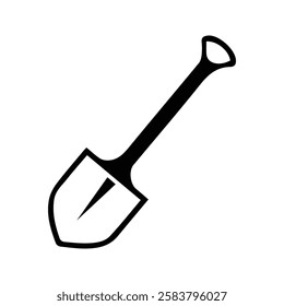 Shovel icon. Garden Shovel Icon. Vector Illustration of Garden Digging Tools.