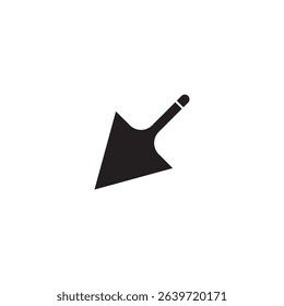 shovel icon illustration element design