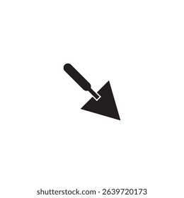 shovel icon illustration element design