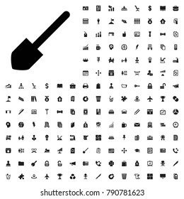 Shovel icon illustration isolated vector sign symbol. editable company icons vector set.