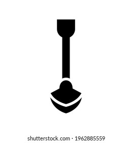 shovel icon or logo isolated sign symbol vector illustration - high quality black style vector icons
