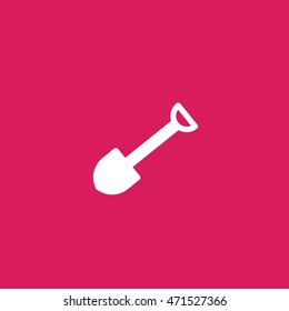 shovel icon. shovel sign