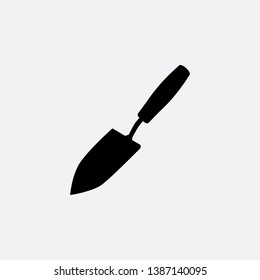 shovel icon sign signifier vector