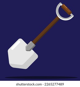 Shovel icon. Subtable to place on construction, etc.