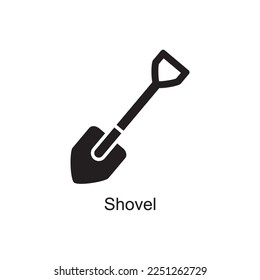 shovel icon , tool icon vector