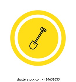 Shovel Icon Vector