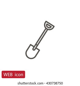 Shovel Icon Vector