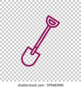 Shovel Icon Vector.