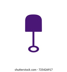 shovel icon vector