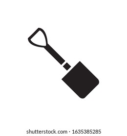 Shovel icon vector design template