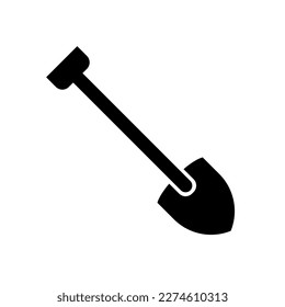 Shovel icon vector design templates isolated on white background