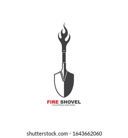 shovel icon vector illustration design template