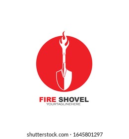 shovel icon vector illustration design template