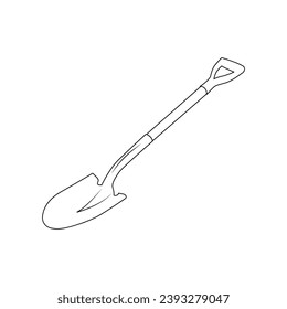 shovel icon vector illustration design