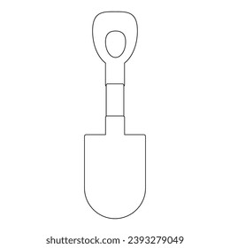 shovel icon vector illustration design