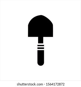 shovel icon vector illustration logo template for many purpose. Isolated on white background.