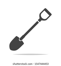 Shovel Icon Vector Isolated Illustration