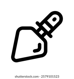 shovel icon. vector line icon for your website, mobile, presentation, and logo design.