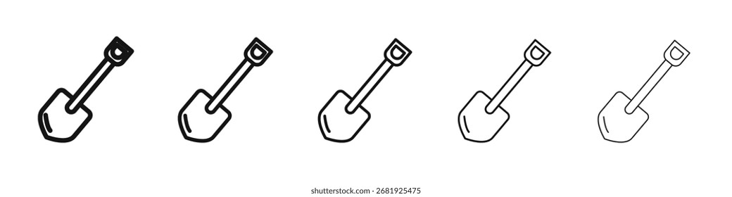 Showsymbol, Vektorumriss, Illustrationszeichen