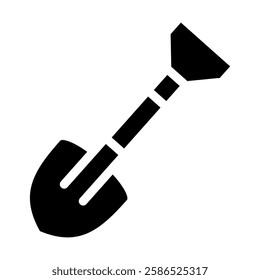 Shovel icon vector pixel perfect