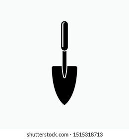 Shovel Icon - Vector, Sign and Symbol for Design, Presentation, Website or Apps Elements.