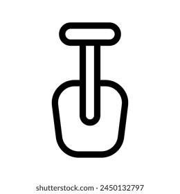 Ilustración de diseño de símbolo de Vector de pala