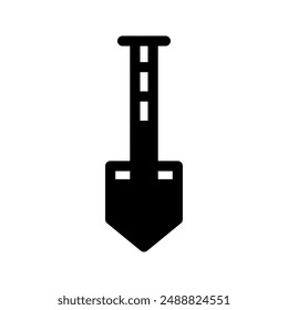 Schaufel Symbol Vektorgrafik Symbol Design Illustration