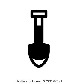 Shovel Icon Vector Symbol Design Illustration