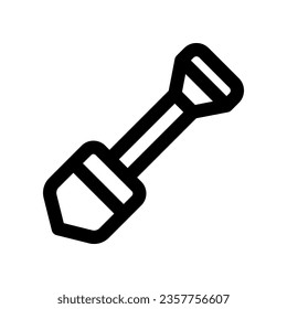 shovel icon. vector icon for your website, mobile, presentation, and logo design.