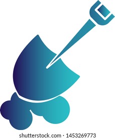 Shovel icon for your project
