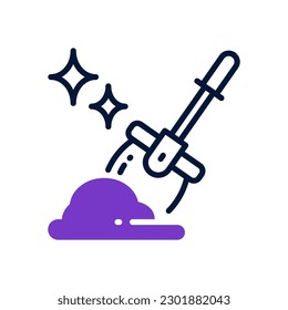 shovel icon for your website, mobile, presentation, and logo design.