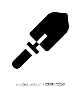 icono de pala para tu sitio web, móvil, presentación y diseño de logotipo.