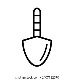 Shovel icons vector design template