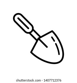 Shovel icons vector design template