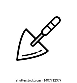 Shovel icons vector design template