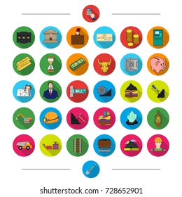 Shovel, industry, Business and other web icon in cartoon style. Car, coal, miner icons in set collection.