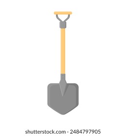 Shovel isolated on white background