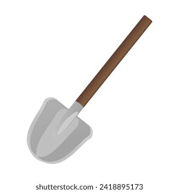 Shovel line icon. Repair, tools, construction, nail, work, construction, box. Vector icon for business and advertising