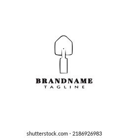 plantilla de diseño de iconos de logotipo de palas ilustración moderna