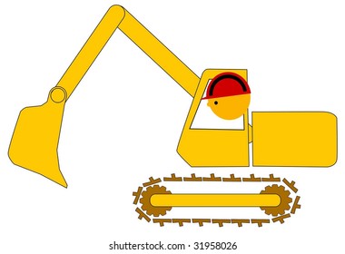 a shovel man