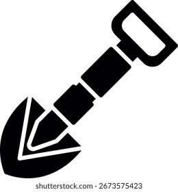 Schaufel neue kreative Symbol Design Vektor