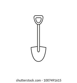 Shovel online icon