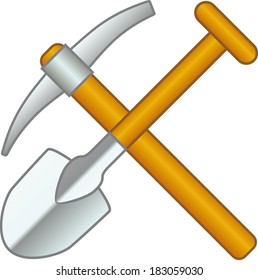 Shovel and Pick axe