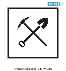 shovel pickax